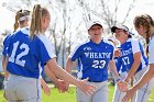 Softball vs JWU  Wheaton College Softball vs Johnson & Wales University. - Photo By: KEITH NORDSTROM : Wheaton, Softball, JWU